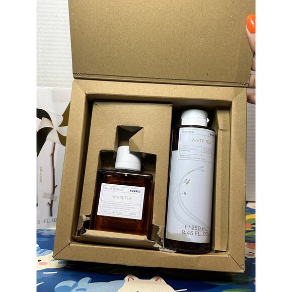 Korres White Tea Eau de Toilette & Showergel - Picture 3 of 10